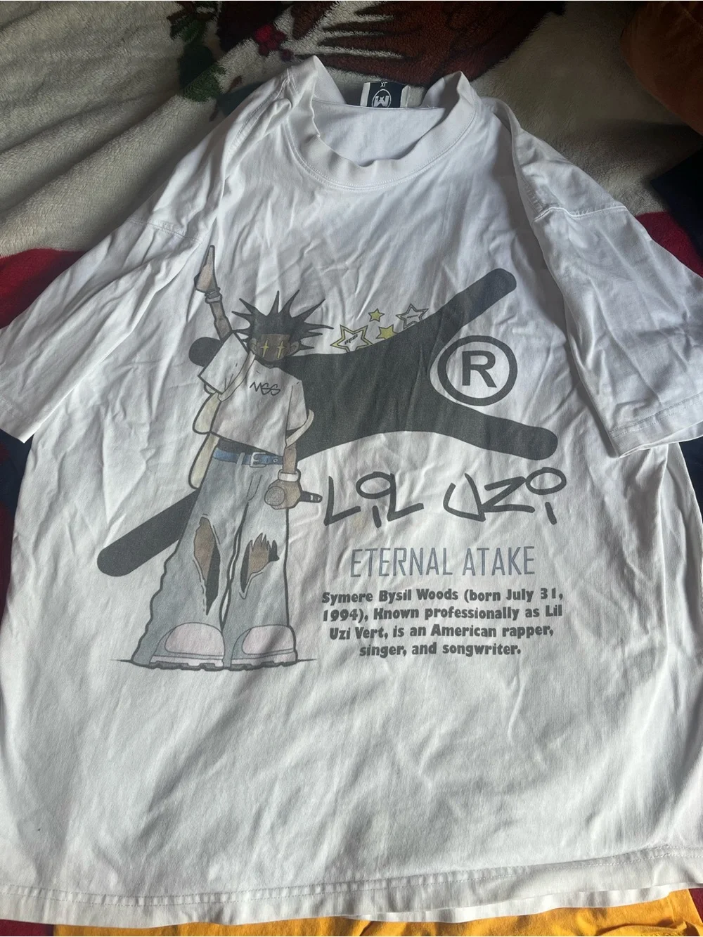 Lil Uzi Graphic Tee - White